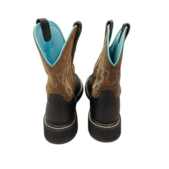 Ariat Women’s Fatbaby Heritage Feather II Western Boot Womens 8B - Picture 9 of 13